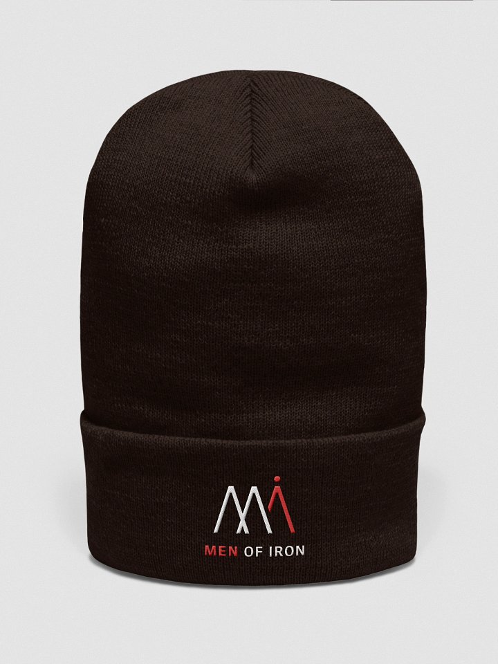 MEN OF IRON Logo Beanie product image (2)