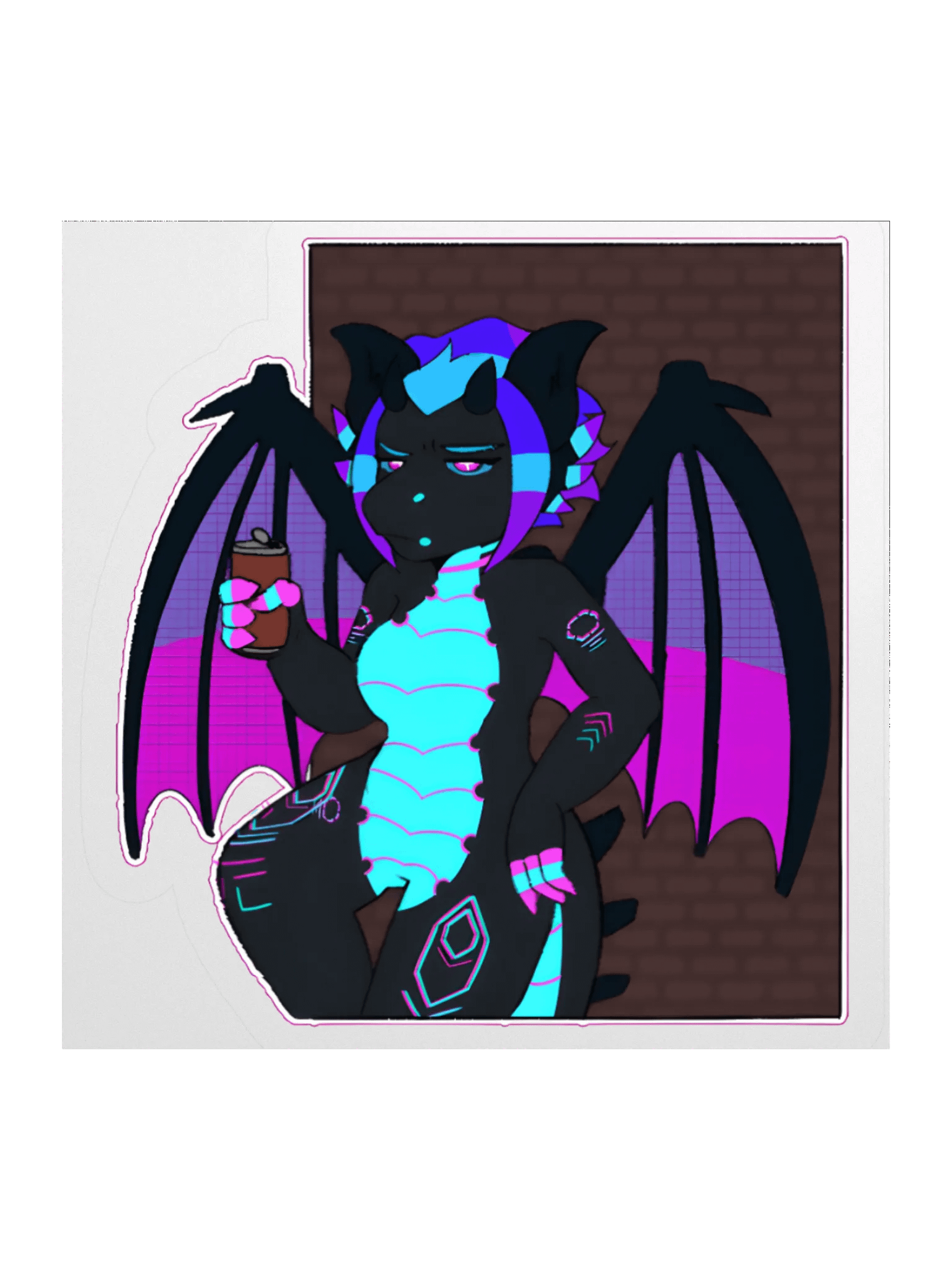 Derg After Hours Sticker product image (1)