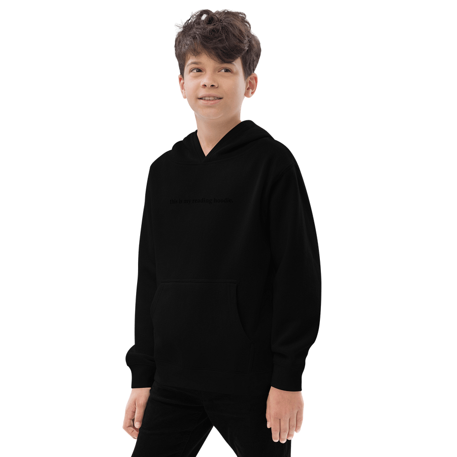 this is my reading hoodie. Kids product image (3)