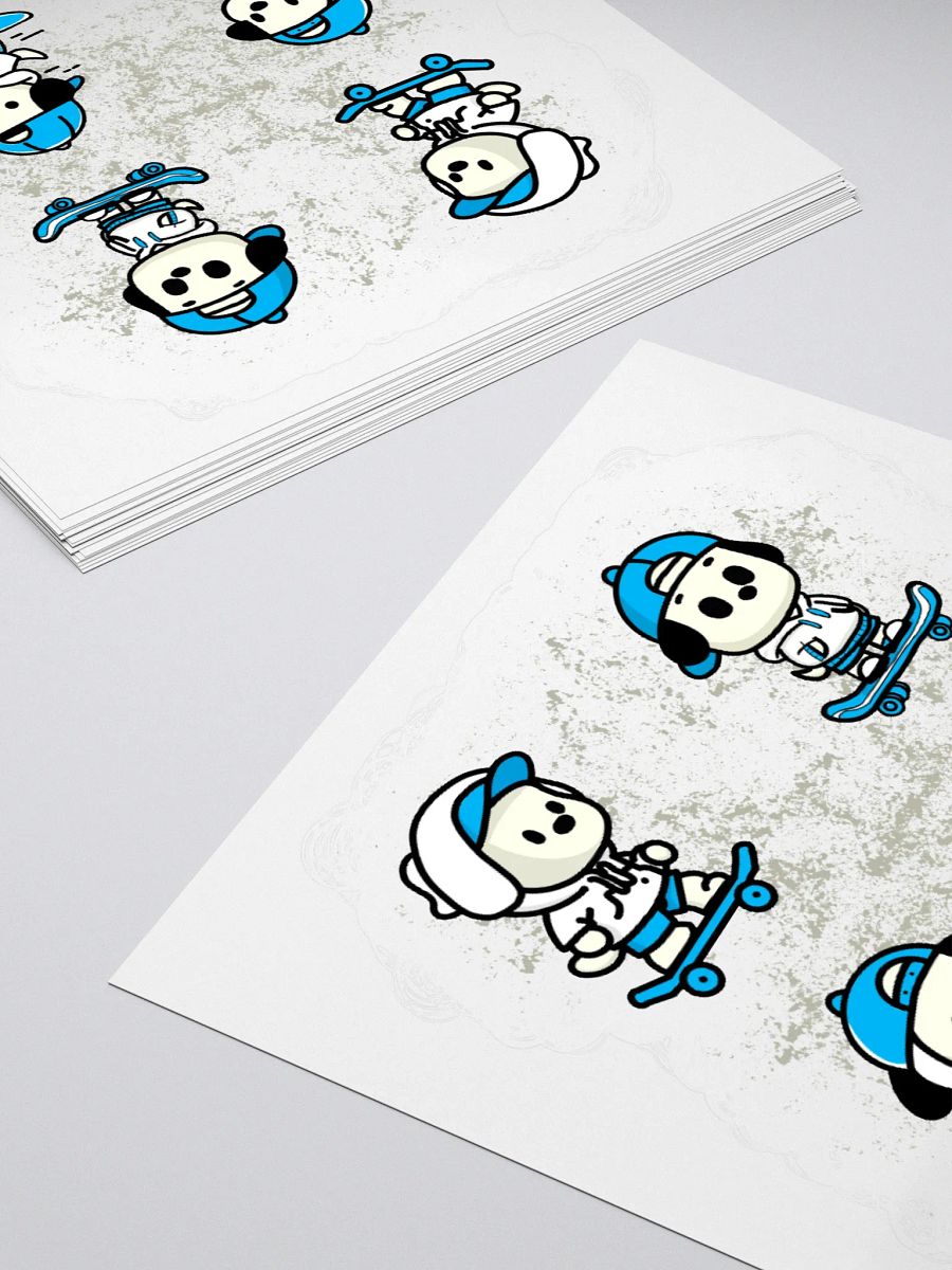Skater Pup Crew Sticker Set product image (10)