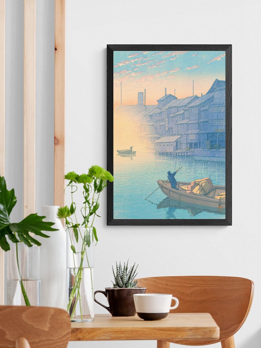 Morning in Dotonbori, Osaka - Kawase Hasui product image (2)