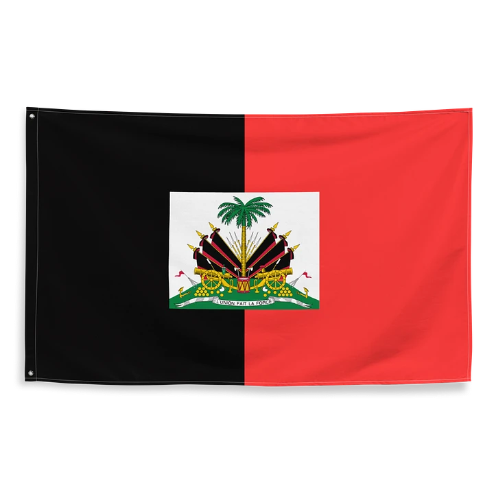 Black and Red Duvalier's Flag product image (2)