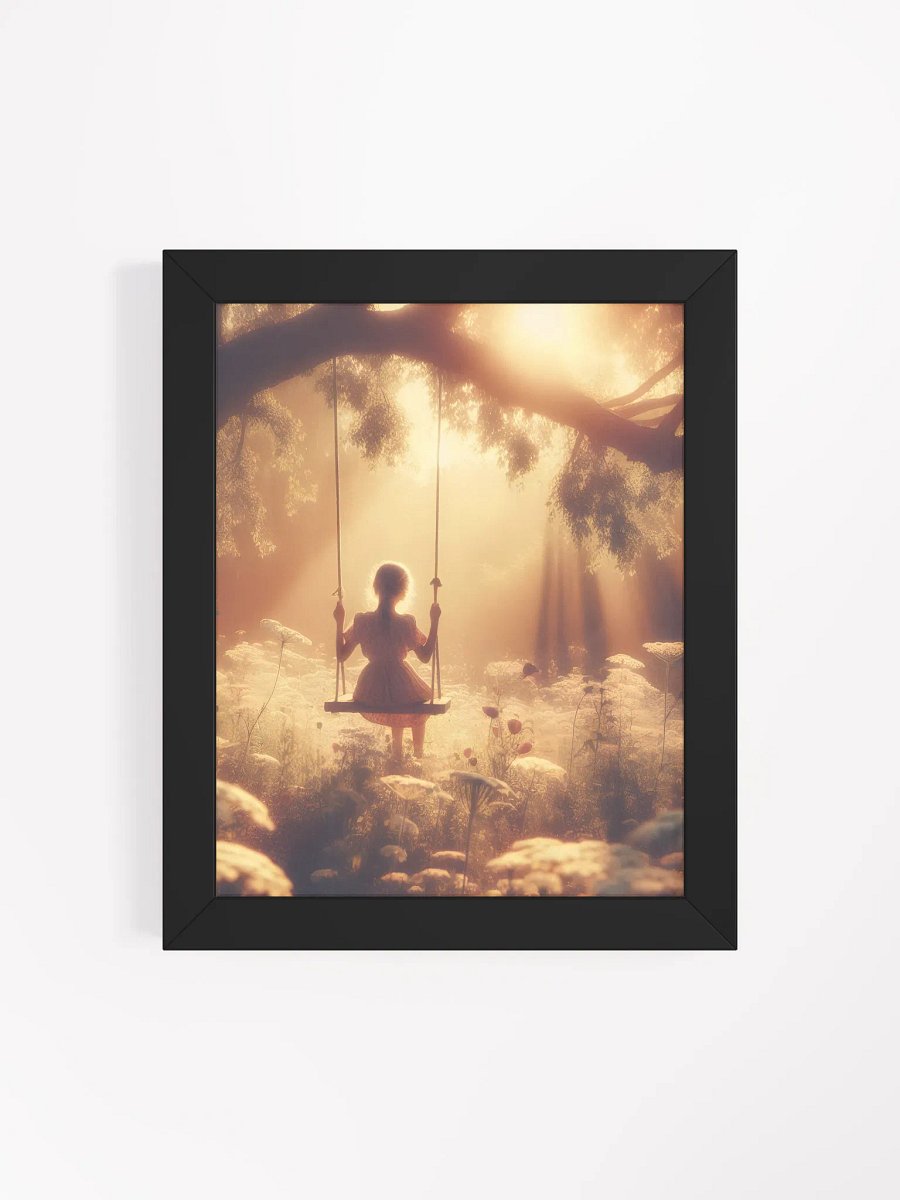 Sunday Swing Matte Poster In Frame product image (4)