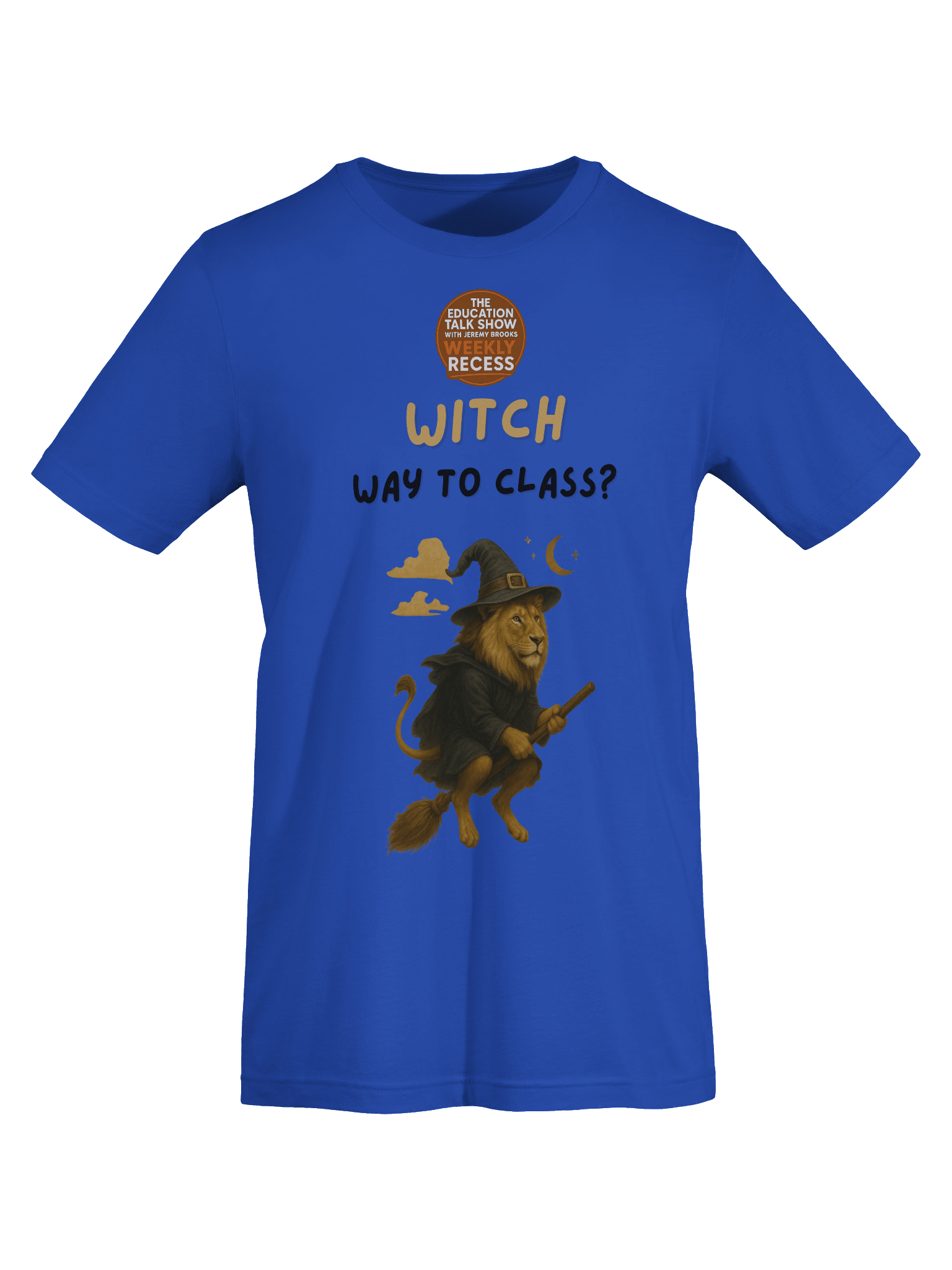 Witch Way to Class? – Halloween Lion Witch Tee product image (7)