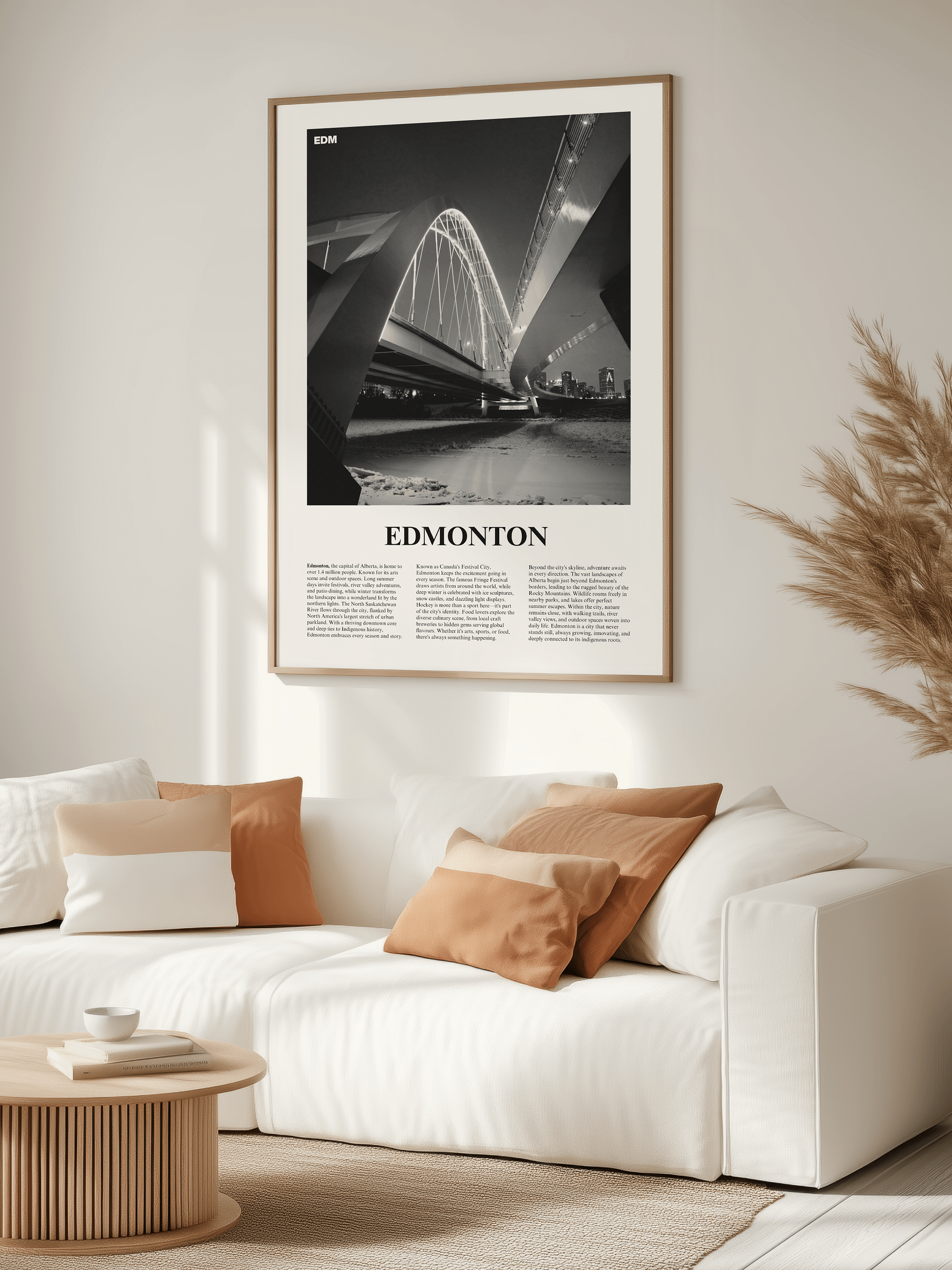 Edmonton 01 Newspaper Poster product image (3)