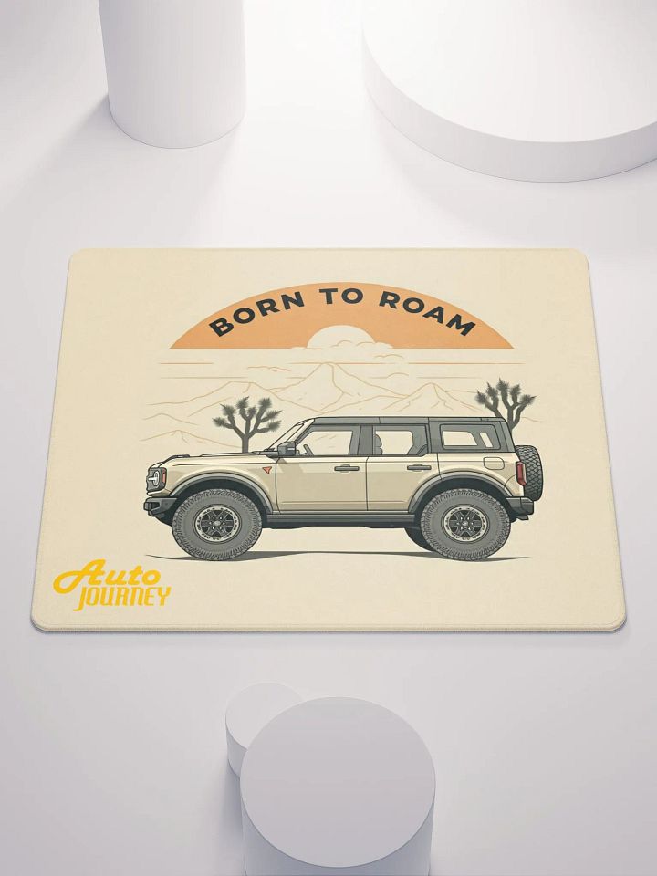 Born to Roam Gaming Mouse Pad product image (1)