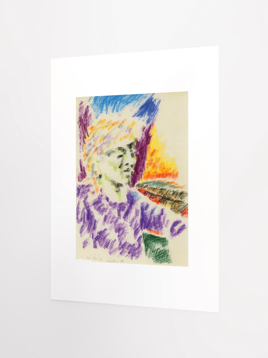 Head of a Woman 1988 print product image (3)