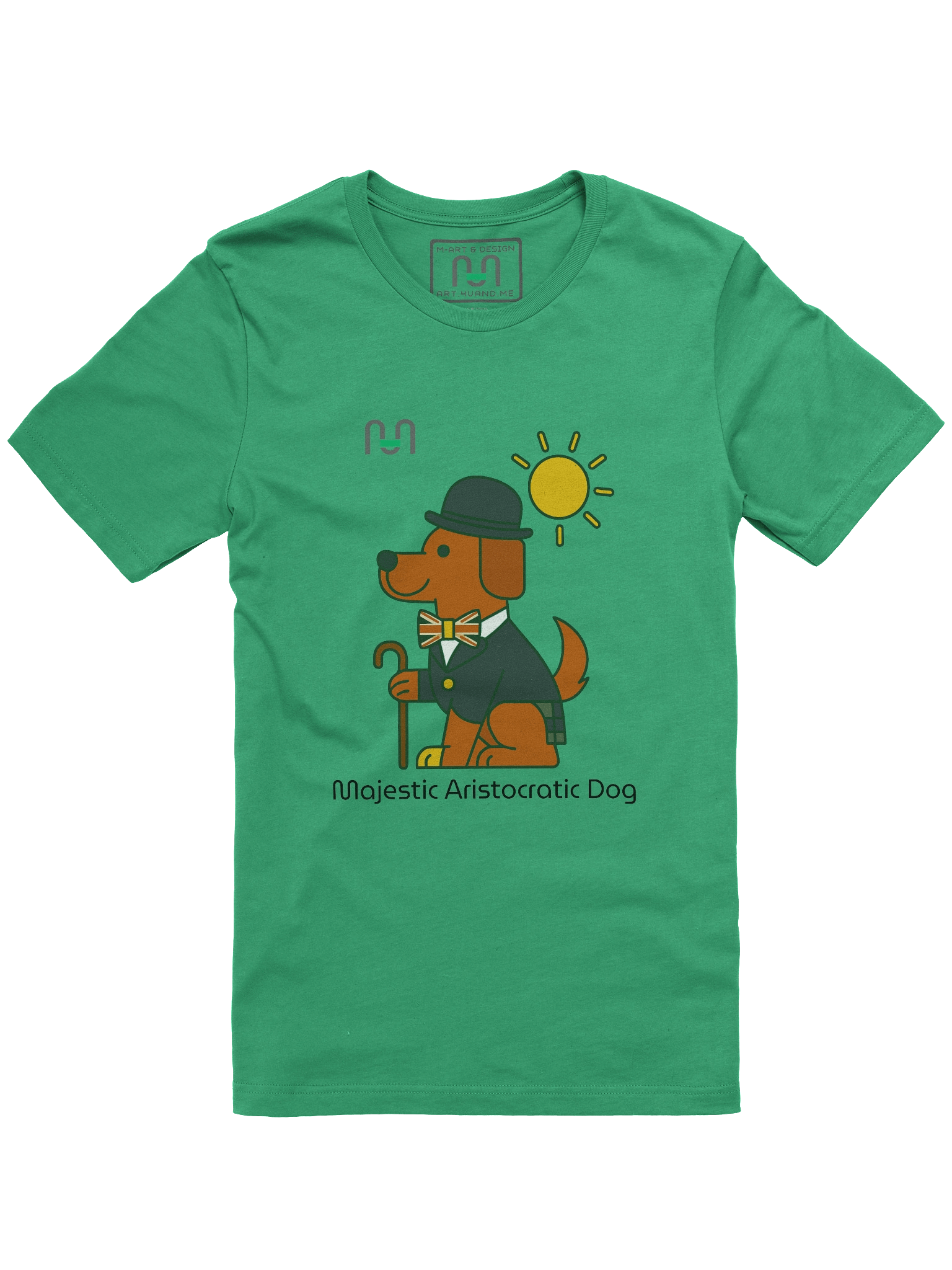 Majestic Aristocratic Dog – Noble Pup Tee – M Style - M-Art & Design product image (13)