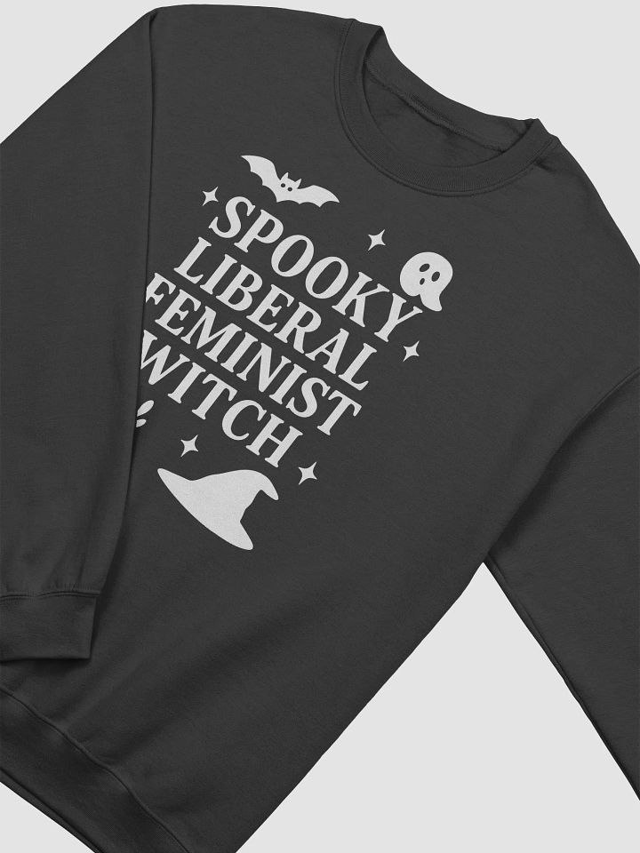 Spooky Liberal Feminist Witch - Crewneck product image (12)