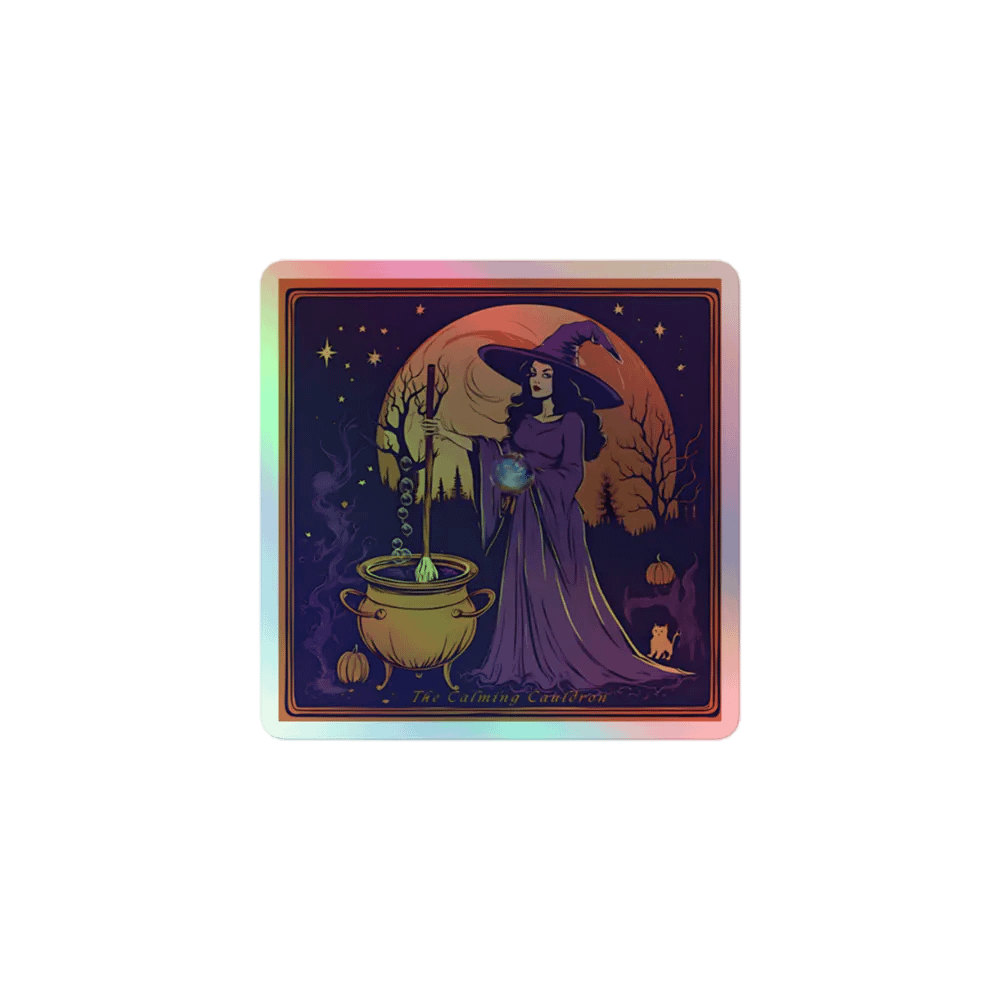 Witch's Brew Holographic Sticker Set product image (1)