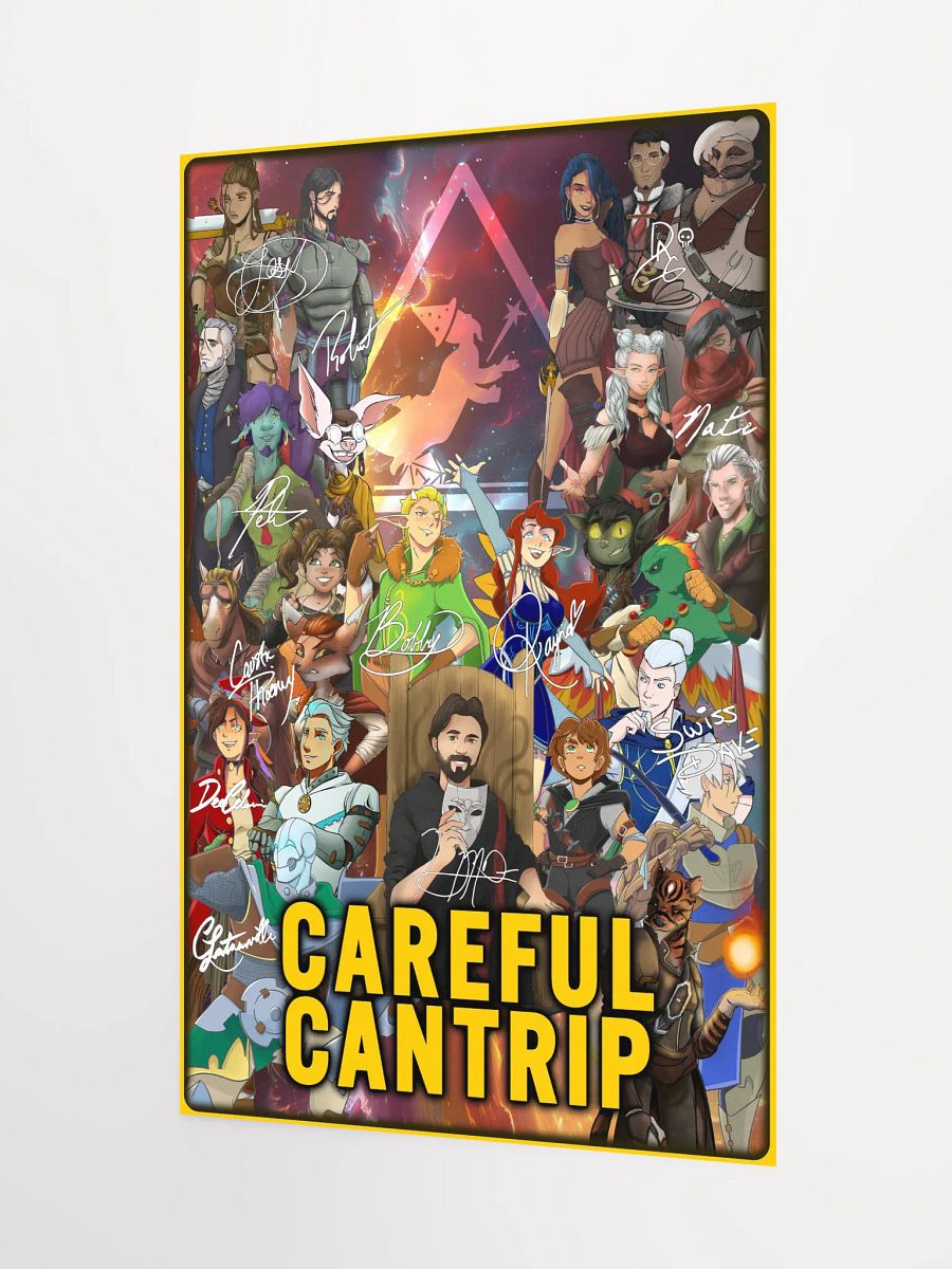 Careful Cantrip Memory Poster product image (7)