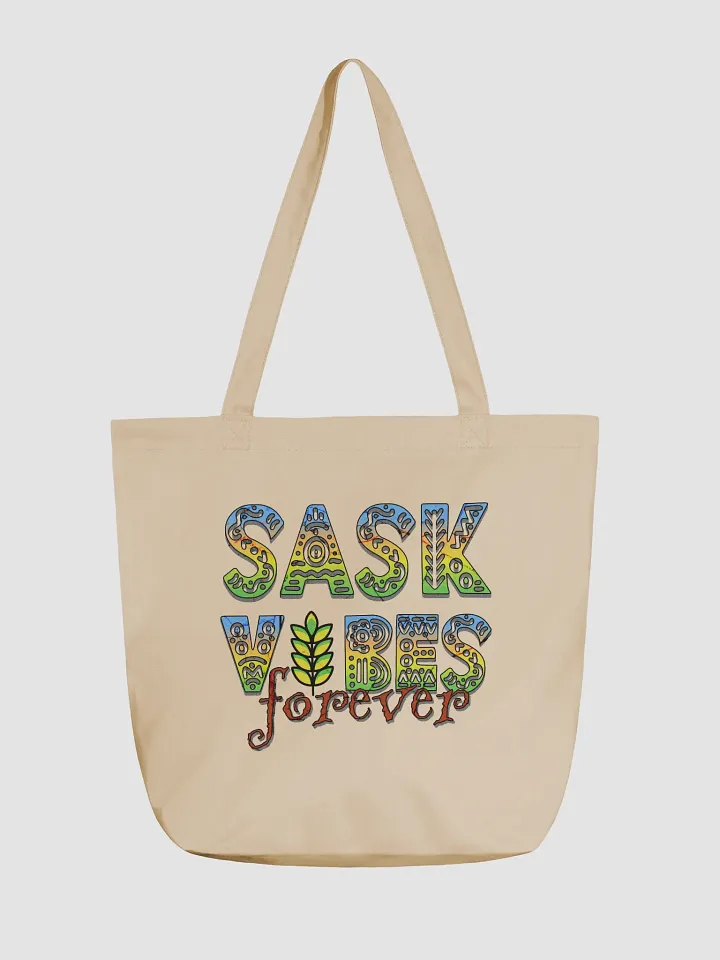 Sask Vibes Forever Ancient Eco-Friendly Tote Bag product image (5)