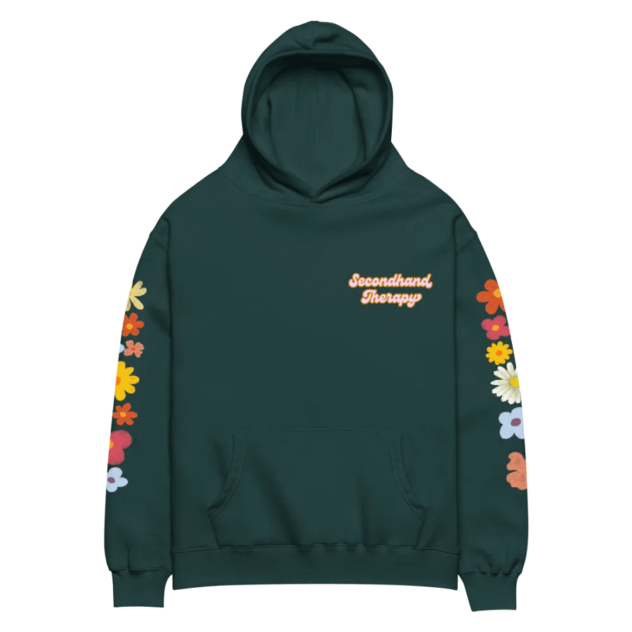 Floral Hoodie (Green) product image (1)
