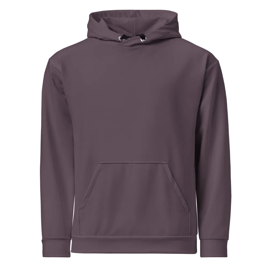 Plain Mauve Soft Summer Unisex Recycled Polyester Heavyweight Premium Hoodie by Treasure Pie product image (1)
