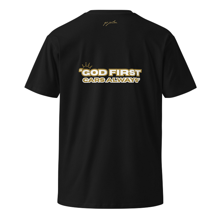 Branded GZ JEITEN Tee | "God First, Cars Always" Edition product image (2)