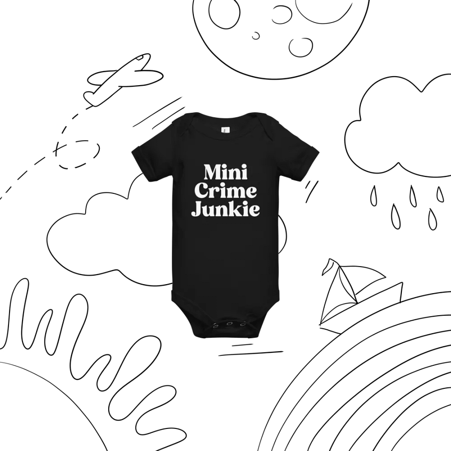 Mini Crime Junkie Onesie product image (7)