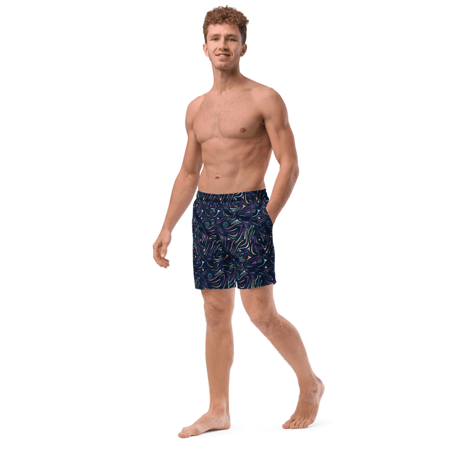 Birds in Motion Swim Trunks product image (9)