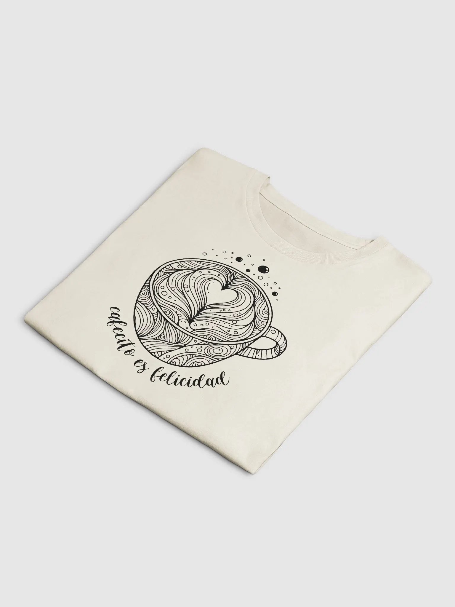 Cafecito Es Felicidad Crop Top product image (3)