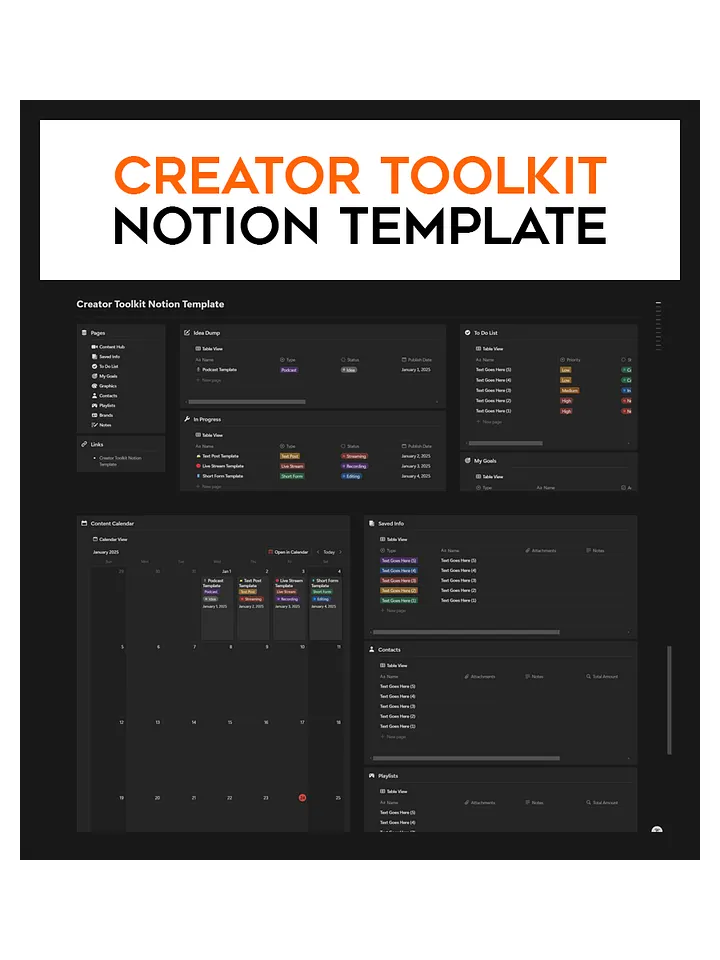 Creator Toolkit Notion Template product image (1)