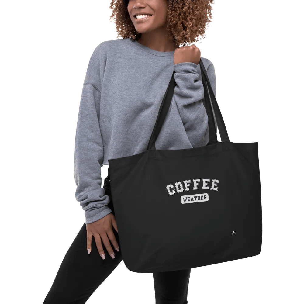 Coffee Weather | Black Tote product image (2)