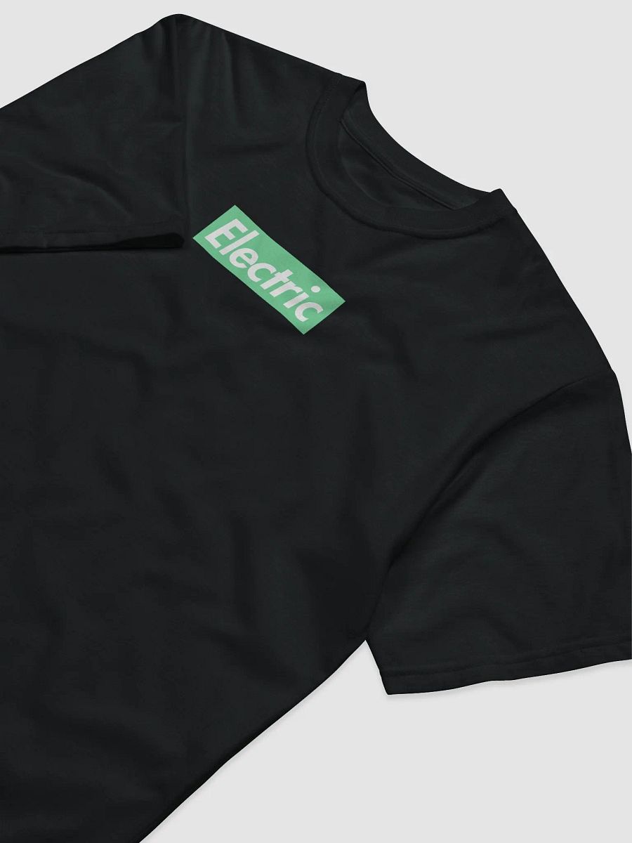 Electric Mint Box Logo Tee - Black product image (3)