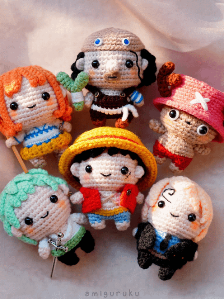 6 in 1 Complete Pirate Crew - PDF Pattern product image (1)