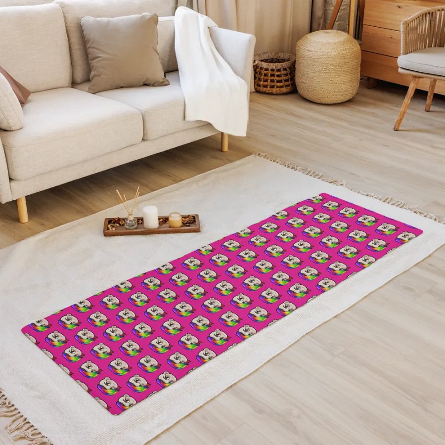 Hybrid Pride Yoga Mat (Pink) product image (9)