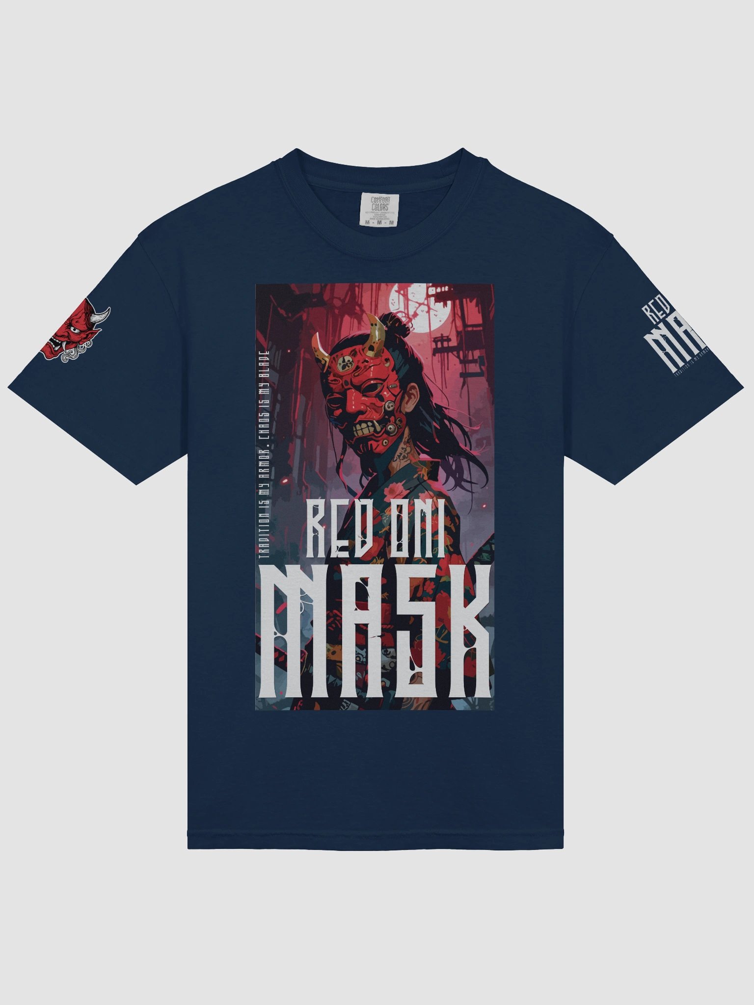 Red Oni Mask – Warrior of Shadows and Steel product image (37)