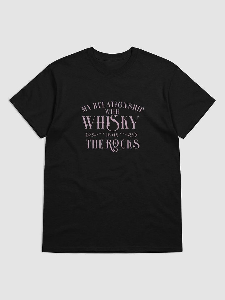 Women's Pink on Black Whisky Graphic Tee product image (1)