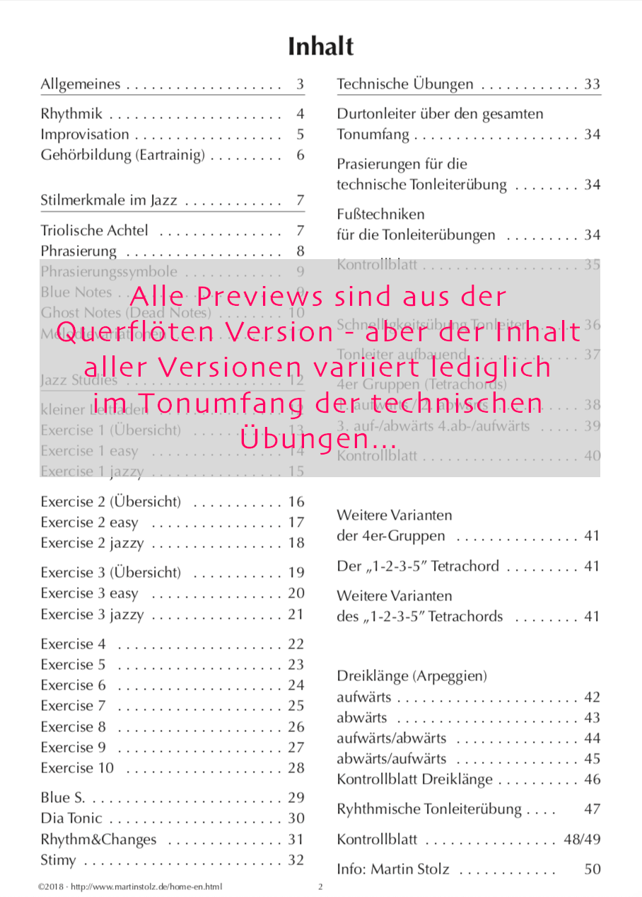 Jazz Studies Querflöte (deutsche Version) product image (2)