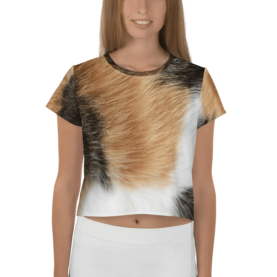 Calico Cat Crop Tee product image (6)