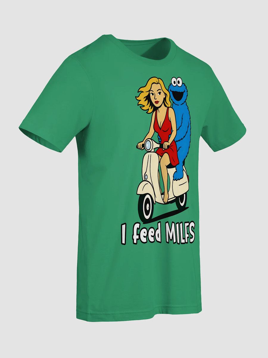 I Feed MILFs Tee – Retro Cartoon Chaos on a Vespa product image (8)