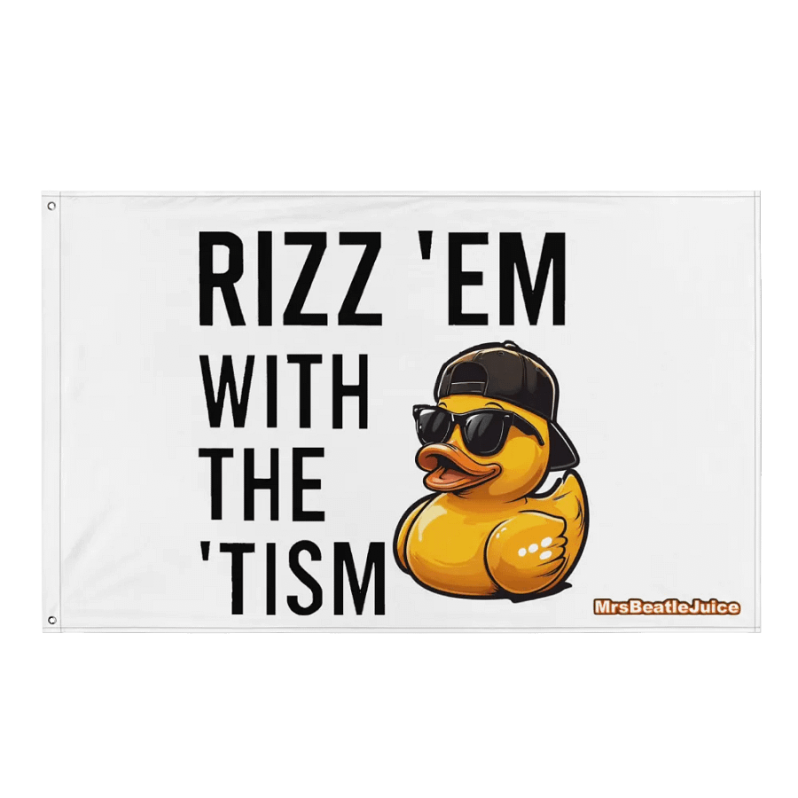 Flag - 'Tism Rizz product image (1)