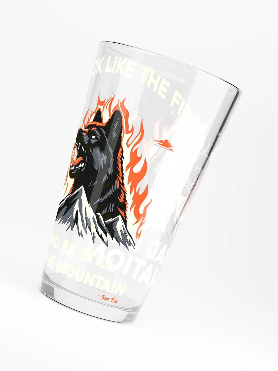 Attack Like the Fire - 16oz Pint Glass product image (2)