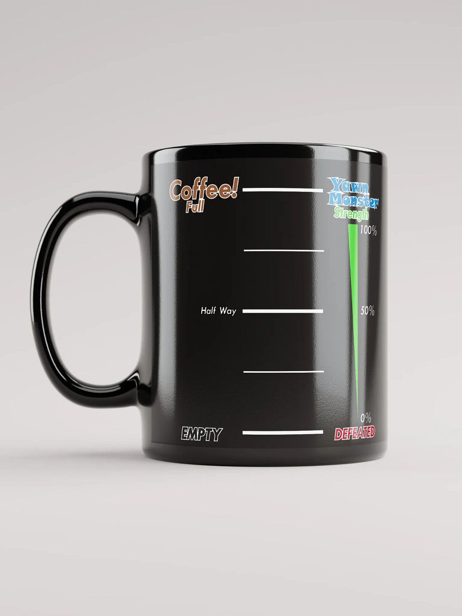 Blue Yawn Monster Coffee Cup product image (12)
