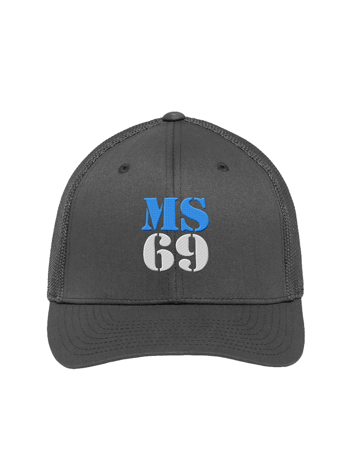 MS69 - Flexfit Trucker Hat Blue/White product image (1)