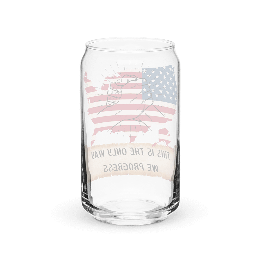 Come Together USA Can Shaped Drinking Glass w/Lid & Straw product image (38)