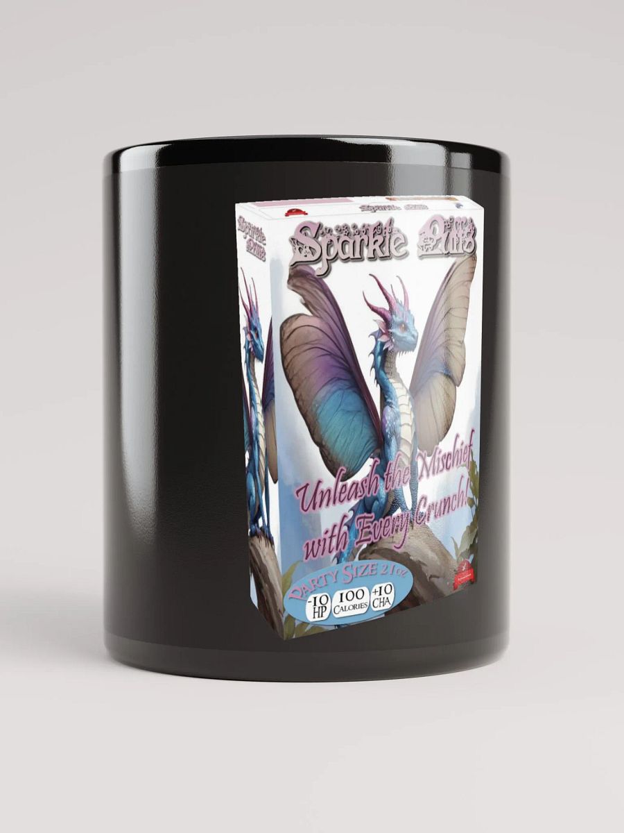 Sparke Puffs Glossy Black Mug product image (7)