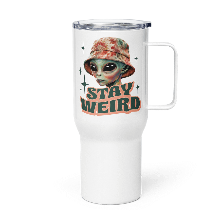 Stay Weird Alien Travel Mug product image (4)