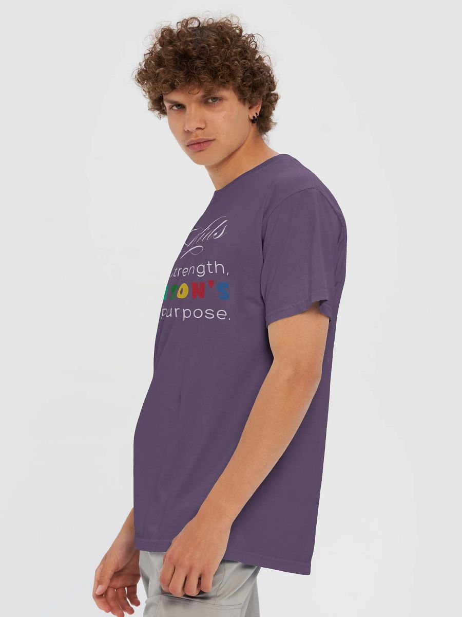 My Kids Gave Me Strength, Parkinson’s Gave Me Purpose. Parkinson Comfort Colors T-shirt product image (15)