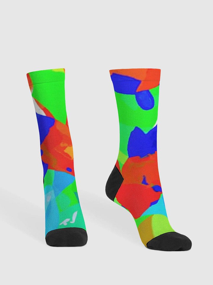KOI Symmetric Fusion Crew Socks product image (1)