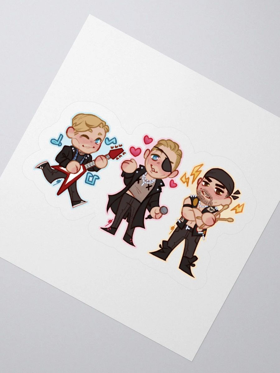 | Vinyl Sticker | Tiny Gods - Trio product image (2)