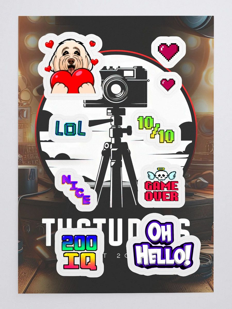 Emotes Sticker Pack product image (3)