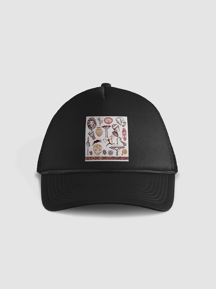 Beautiful HAT with a print of AFRICA product image (1)