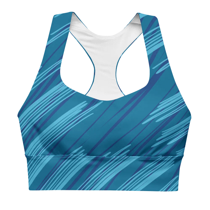 Ocean Blue Sports Bra product image (1)