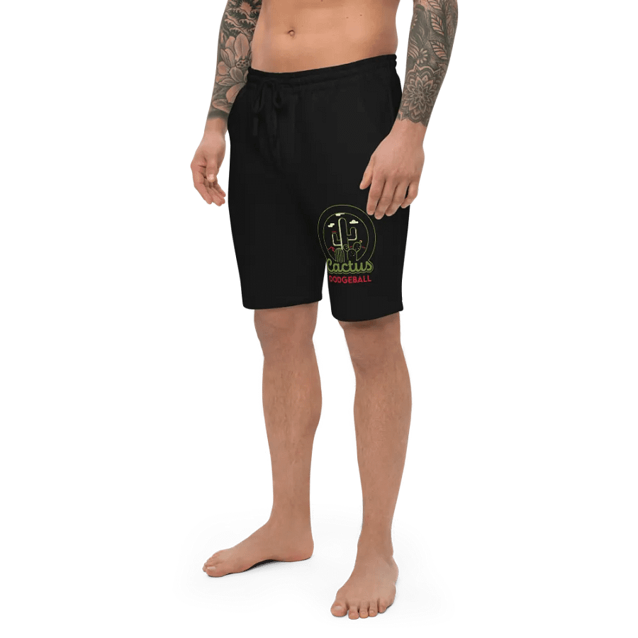 Cactus Dodgeball Fleece Shorts product image (4)