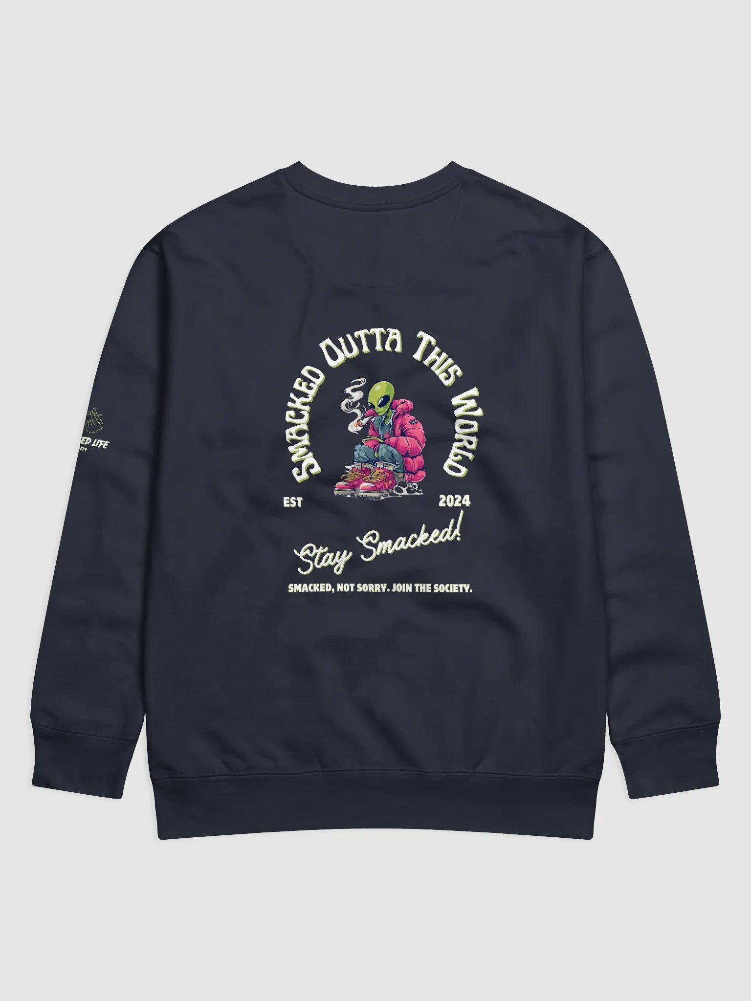 SMACKED OUTTA THIS WORLD! Premium Sweatshirt product image (9)