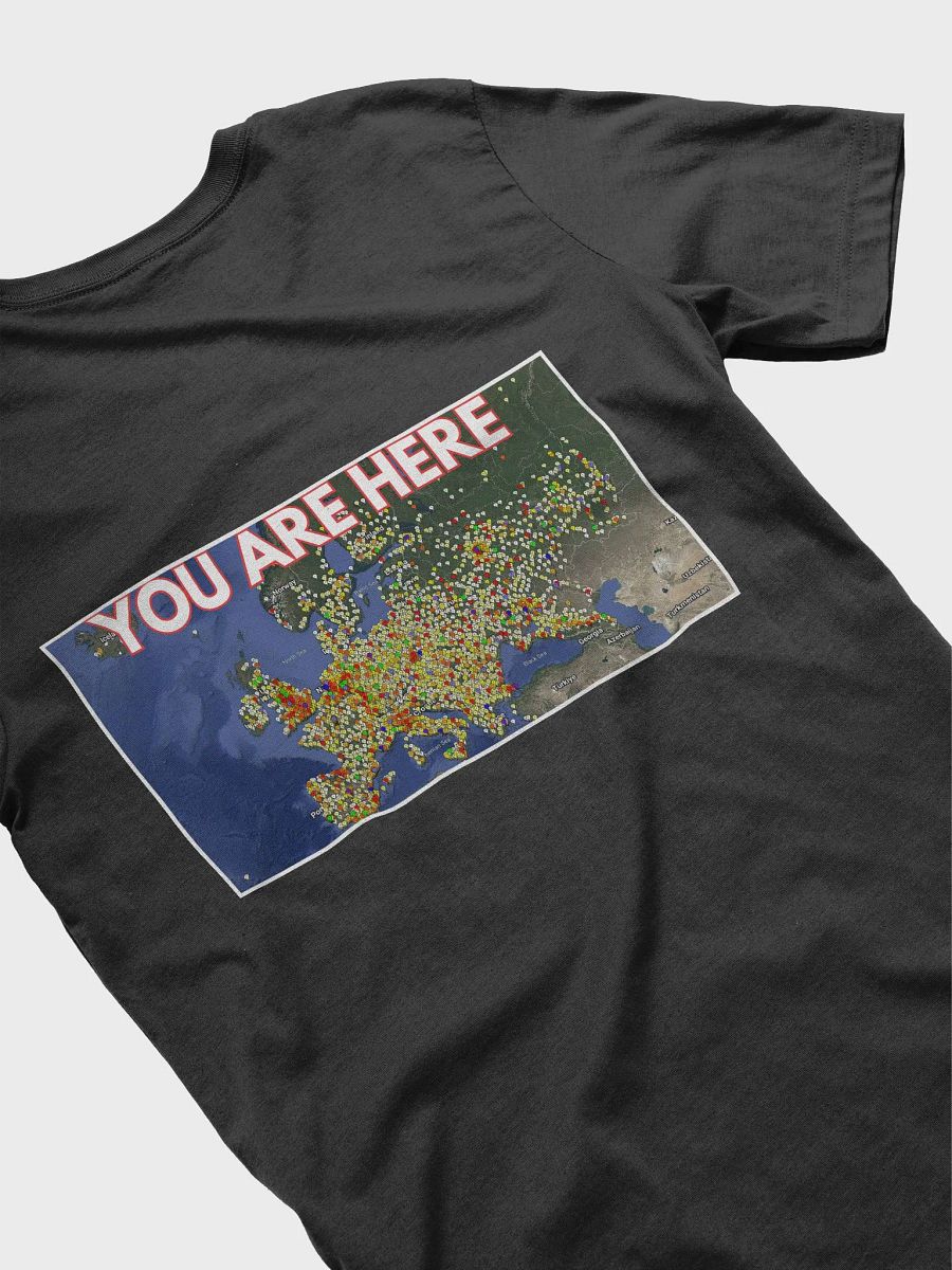hugequiz Europe "You Are Here" T-Shirt product image (4)
