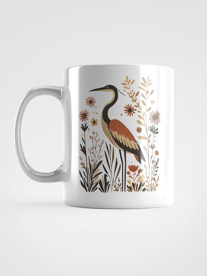 Tranquil Blue Heron Harmony Mug product image (1)