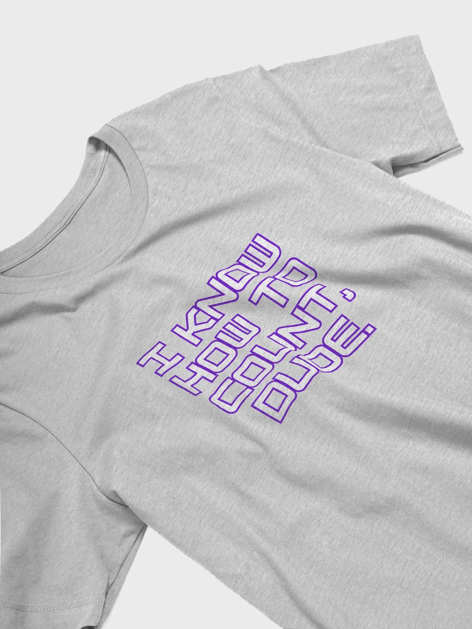 I KNOW HOW TO COUNT, DUDE !! BASIC TEE product image (3)